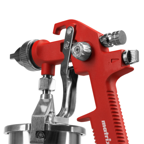 Краскораспылитель HVLP пневмат. с нижним бачком V= 1 л, сопло диаметром 1.4 мм Matrix по ценам производителя в Воронеже с доставкой по всей России