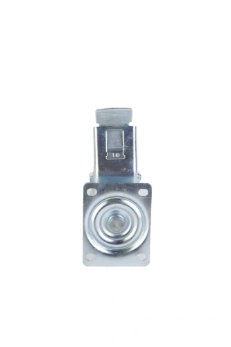 Колесо поворотное усиленное резина SRCB 63 160 мм с тормозом по ценам производителя в Воронеже с доставкой по всей России