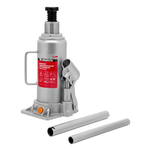 Домкрат гидравлический бутылочный, 10 т, h подъема 230-460 мм Matrix по ценам производителя в Воронеже с доставкой по всей России