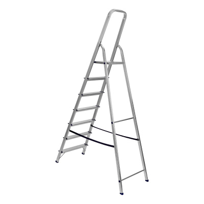 Стремянка, 7 ступеней, алюминиевая, Сибртех по ценам производителя в Воронеже с доставкой по всей России