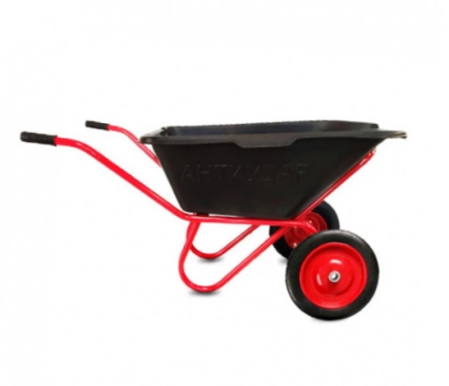 Тачка строительная 110 л 200 кг "Антиудар" двухколёсная с пневмоколесом по ценам производителя в Воронеже с доставкой по всей России