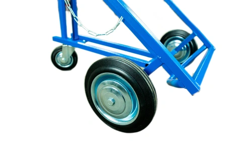 Тележка для металлических бочек TOR КБ-2 (250 литая+160 поворотное) по ценам производителя в Воронеже с доставкой по всей России