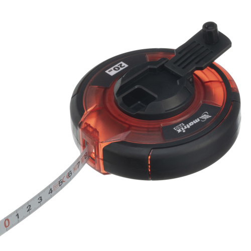 Рулетка геодезическая 20 м х 12,5 мм, закрытый корпус, стальная лента, односторонняя шкала, Pro Matrix по ценам производителя в Воронеже с доставкой по всей России