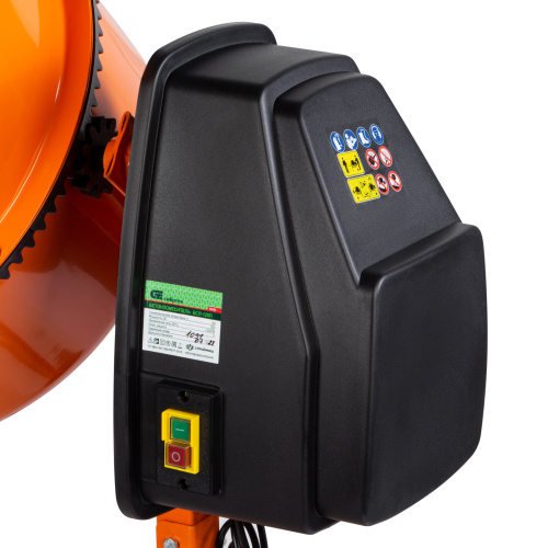 Бетоносмеситель БСЛ-120П, 120 л, 500 Вт, полиамидный венец Сибртех по ценам производителя в Воронеже с доставкой по всей России