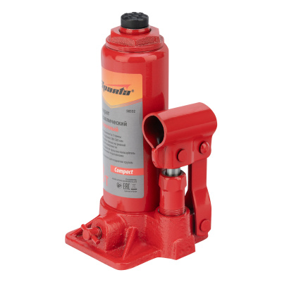 Домкрат гидравлический бутылочный 3т, h подъема 180-320 мм Sparta Compact купить в Москве с доставкой по всей России | ProtosMarket.ru