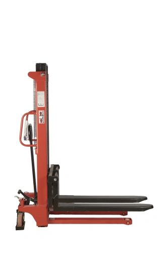 Штабелер гидравлический 1,5 т 2,5 м TOR CTY-EH с раздвижными вилами по ценам производителя в Воронеже с доставкой по всей России