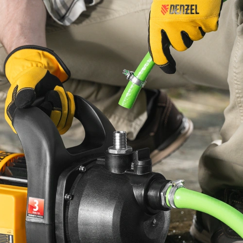 Садовый поверхностный насос GPL600, 600 Вт, 3000 л/ч, подъем 35 м, пластик Denzel по ценам производителя в Воронеже с доставкой по всей России