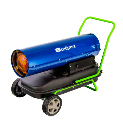 Дизельная тепловая пушка СТД-50, 50 кВт, 1100 м3/ч, прямой нагрев Сибртех по ценам производителя в Воронеже с доставкой по всей России