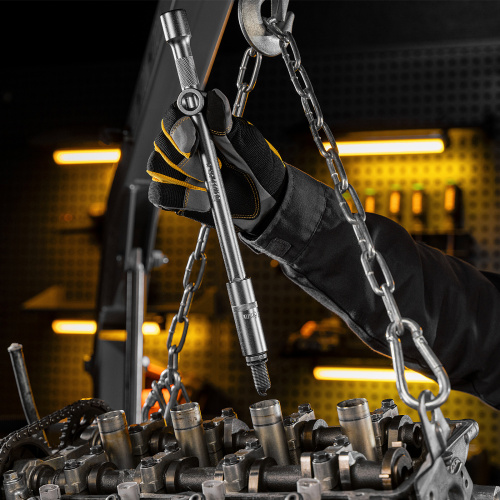 Набор инструментов, 1/2", 1/4", CrV, S2, пластиковый кейс, 122 предмета Denzel по ценам производителя в Воронеже с доставкой по всей России