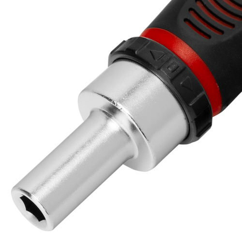 Отвертка реверсивная, набор бит, 12 шт, CrV Matrix по ценам производителя в Воронеже с доставкой по всей России