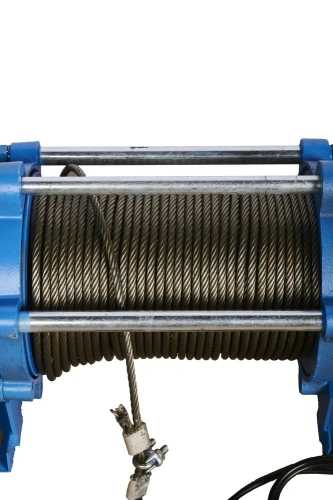 Лебедка электрическая  750 кг  70 м с канатом 380 В TOR KCD по ценам производителя в Воронеже с доставкой по всей России