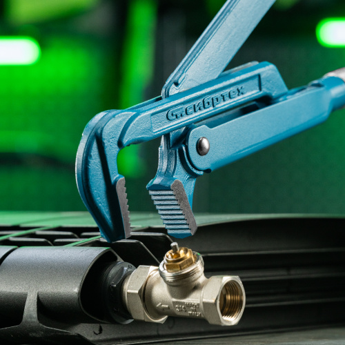 Ключ трубный рычажный №4, 3", литой, тип "L" Сибртех по ценам производителя в Воронеже с доставкой по всей России