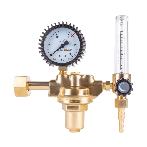 Регулятор FoxWeld  WR410-F (аргоновый/углекислотный, 1 манометр, 1 расходомер, вентиль, пр-во FoxWeld/КНР) купить в Москве с доставкой по всей России | ProtosMarket.ru