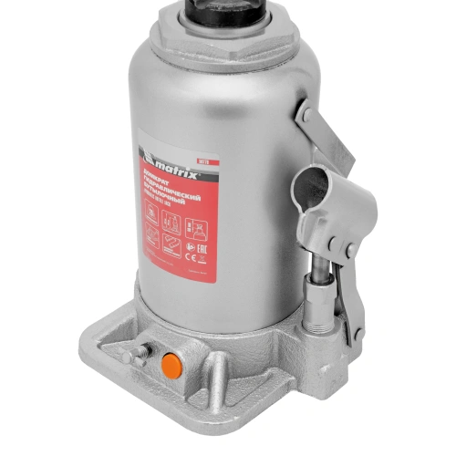 Домкрат гидравлический бутылочный, 20 т, h подъема 244-449 мм Matrix по ценам производителя в Воронеже с доставкой по всей России