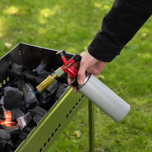 Профессиональная горелка на газовый баллон, пьезоподжиг, металлический корпус Matrix по ценам производителя в Воронеже с доставкой по всей России