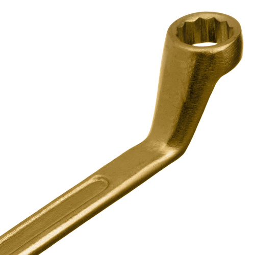 Ключ накидной, 13 х 17 мм, желтый цинк Сибртех по ценам производителя в Воронеже с доставкой по всей России