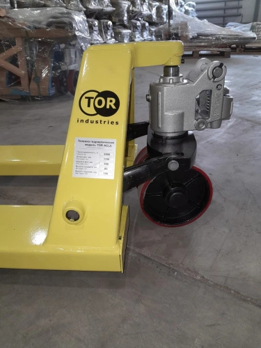 Тележка гидравлическая 2500 кг 1150 мм полиуретановые колеса TOR AC (серия J) по ценам производителя в Воронеже с доставкой по всей России