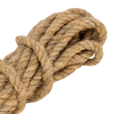 Веревка льнопеньковая, D 10 мм, L 10 м, крученая Сибртех по ценам производителя в Воронеже с доставкой по всей России