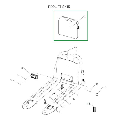 Аккумуляторная батарея 48В 30Ач Li-ion для тележек SD20L по ценам производителя в Воронеже с доставкой по всей России