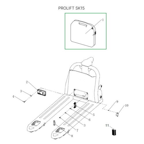 Аккумуляторная батарея 48В 30Ач Li-ion для тележек SD20L по ценам производителя в Воронеже с доставкой по всей России