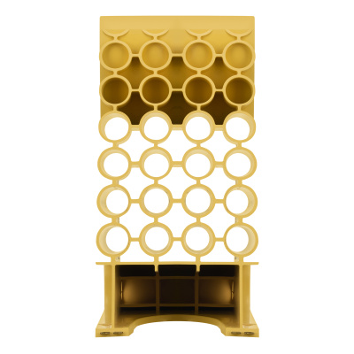 Упор противооткатный для грузового транспорта, ЖЕЛТЫЙ, 35 т, 438х200х205 мм Stels по ценам производителя в Воронеже с доставкой по всей России