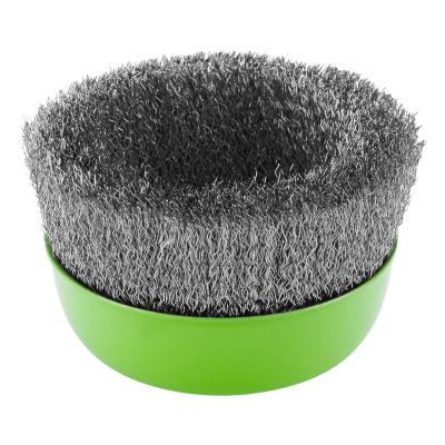 Щетка для УШМ, 125 мм, М14, "чашка", витая проволока Сибртех по ценам производителя в Воронеже с доставкой по всей России