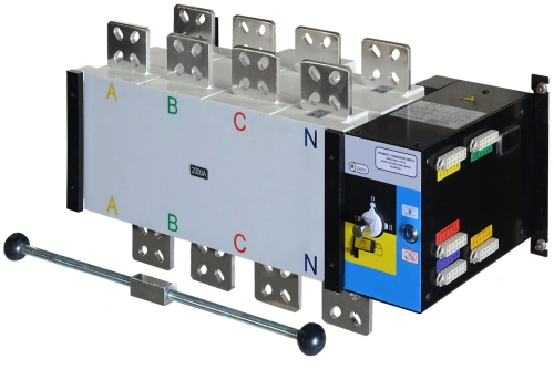 Реверсивный рубильник АВР (устройство автоматического ввода резерва) SHIQ5-2500 4P купить в Москве с доставкой по всей России | ProtosMarket.ru