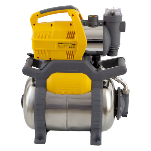 Насосная станция PSХ950X, Х-Pro, 950 Вт, 3300 л/ч, ресивер 24 л, подъем 38 м, нержавейка Denzel по ценам производителя в Воронеже с доставкой по всей России