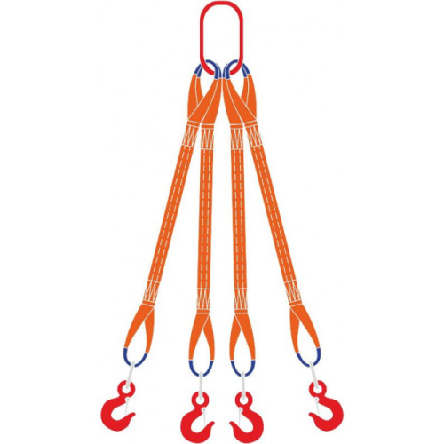 Строп текстильный 4СТ, 16т - 3,5м по ценам производителя в Воронеже с доставкой по всей России