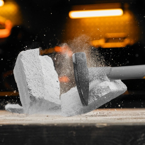 Молоток слесарный, 200 г, кованый, фибергласовая рукоятка c TPR покрытием Denzel по ценам производителя в Воронеже с доставкой по всей России