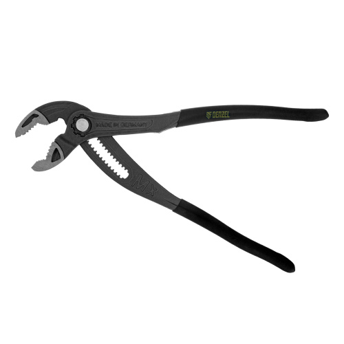 Клещи переставные, кнопочный механизм, обливные рукоятки, 300 мм Denzel по ценам производителя в Воронеже с доставкой по всей России