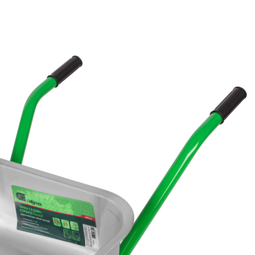 Тачка садово-строительная 2-х колесная, грузоподъемность 230 кг, объем 90 л Сибртех по ценам производителя в Воронеже с доставкой по всей России