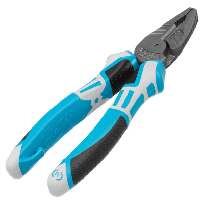 Плоскогубцы комбинированные 180 мм, трехкомпонентные рукоятки Gross по ценам производителя в Воронеже с доставкой по всей России