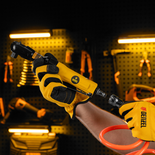 Усиленная пневмотрещотка RP100, 1/2", 160 об/мин, 100 Нм Denzel по ценам производителя в Воронеже с доставкой по всей России