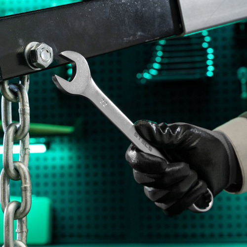 Ключ комбинированный, 22 мм, CrV, матовый хром Stels по ценам производителя в Воронеже с доставкой по всей России