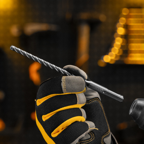 Бур по бетону, цельная крестовая пластина, 6x165 мм, SDS PLUS Denzel по ценам производителя в Воронеже с доставкой по всей России