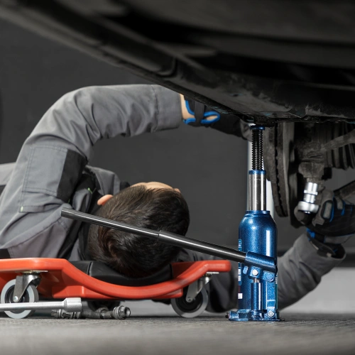 Домкрат гидравлический бутылочный, 5 т, h подъема 207-404 мм Stels по ценам производителя в Воронеже с доставкой по всей России