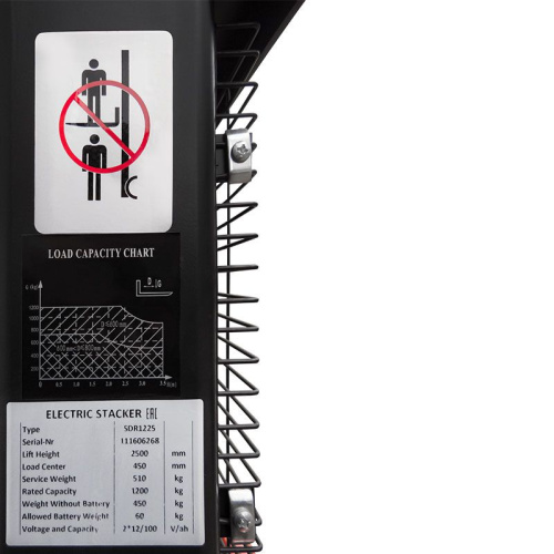 Самоходный штабелер PROLIFT SDR 1235 li-ion по ценам производителя в Воронеже с доставкой по всей России