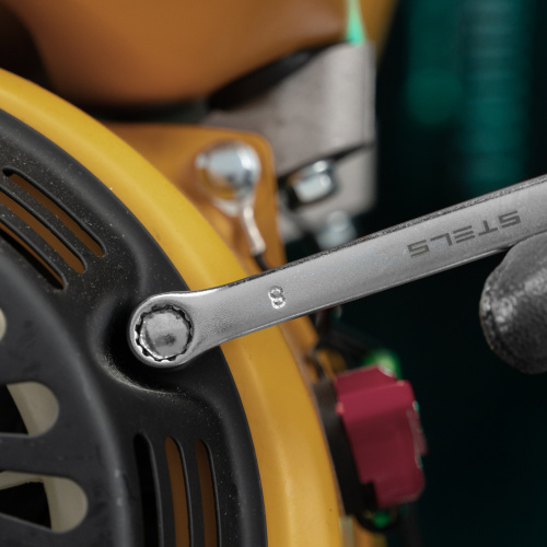 Ключ комбинированный, 8 мм, CrV, матовый хром Stels по ценам производителя в Воронеже с доставкой по всей России