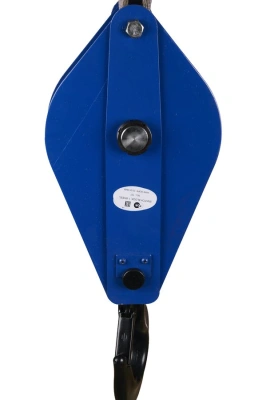 Блок монтажный однорольный с крюком TOR 10 т с откидной щекой (S) по ценам производителя в Воронеже с доставкой по всей России