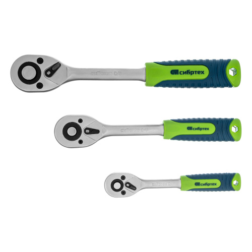 Набор инструментов, 1/2", 3/8", 1/4", пластиковый кейс 215 предм. Сибртех по ценам производителя в Воронеже с доставкой по всей России