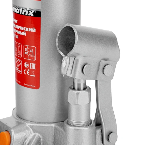 Домкрат гидравлический бутылочный, 4 т, h подъема 194-372 мм Matrix по ценам производителя в Воронеже с доставкой по всей России