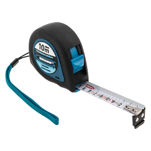 Рулетка "Ergonomisch",10 м x 25 мм,магнитный обрезиненный зацеп Gross по ценам производителя в Воронеже с доставкой по всей России