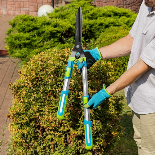 Кусторез, 640 - 820 мм, телескопические алюминиевые рукоятки, Luxe, Palisad по ценам производителя в Воронеже с доставкой по всей России