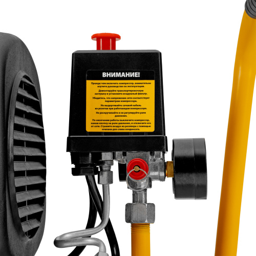 Компрессор воздушный DLC1300/24 безмасляный 1.3 кВт, 24 литра, 206 л/мин Denzel по ценам производителя в Воронеже с доставкой по всей России