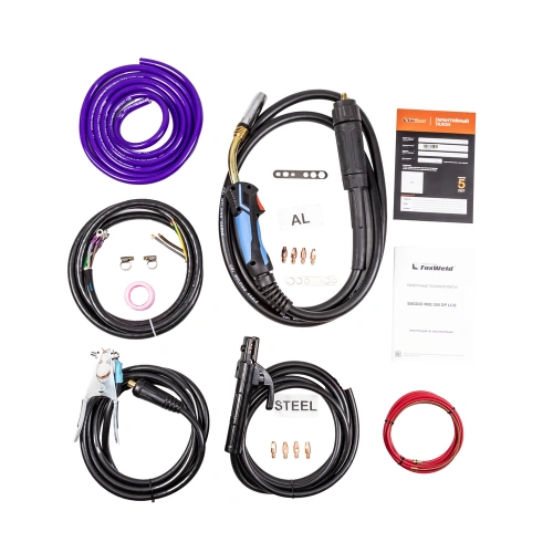 Сварочный полуавтомат SAGGIO MIG 300 DP LCD купить в Москве с доставкой по всей России | ProtosMarket.ru