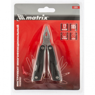 Трансформер, 12 функций, авторазжим, компактный размер, в чехле, 105 мм Matrix по ценам производителя в Воронеже с доставкой по всей России