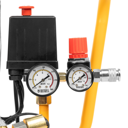 Компрессор DLS950/24 безмаслянный малошумный 950 Вт, 165 л/мин, ресивер 24 л Denzel по ценам производителя в Воронеже с доставкой по всей России