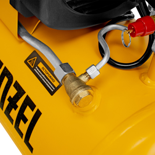 Компрессор воздушный DLC1300/24 безмасляный 1.3 кВт, 24 литра, 206 л/мин Denzel по ценам производителя в Воронеже с доставкой по всей России