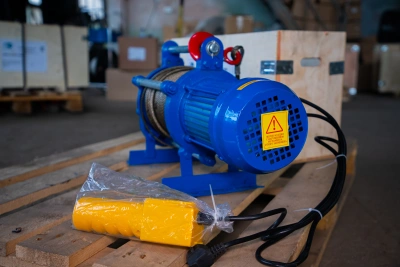 Лебедка электрическая  500 кг 100 м с канатом 220 В TOR KCD купить в Москве с доставкой по всей России | ProtosMarket.ru